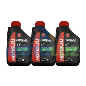 ACEITE HONGJU 4T SAE 20W50 - 1L - Repuesto de moto marca MOTOLUZ en Moto Luz Perú