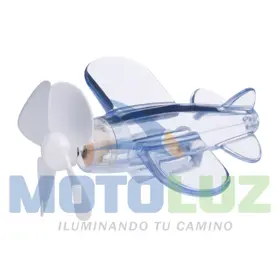 AVIONCITO MOTERO TRANSPARENTE - Repuesto de moto marca MOTOLUZ en Moto Luz Perú
