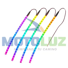 CINTA CORREDIZA DE 30 CM MULTICOLOR - Repuesto de moto marca MOTOLUZ en Moto Luz Perú