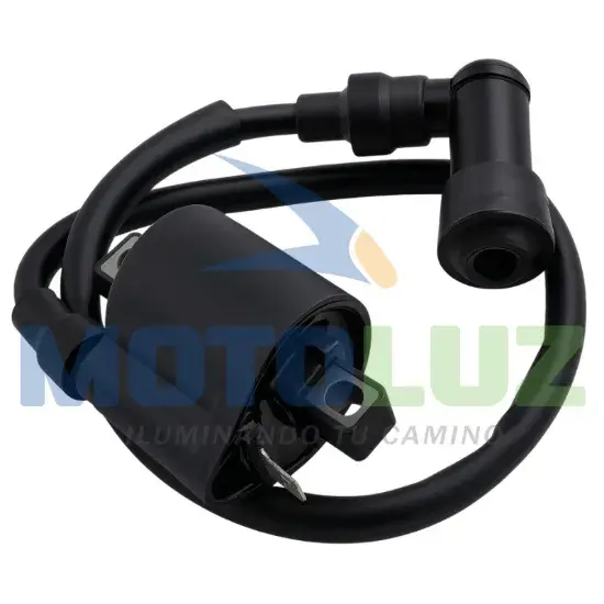 BOBINA CG125/150 CON CAPUCHON marca MOTOLUZ para moto | Moto Luz Perú