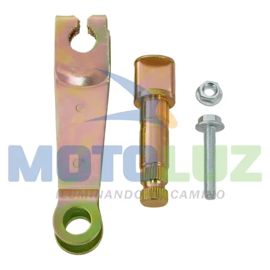 BRAZO DE FRENO CGL POSTERIOR LARGO CON PIN , PERNO Y TUERCA marca MOTOLUZ para moto | Moto Luz Perú