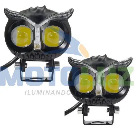 BÚHOS LED PARA MOTO MULTICOLOR – PAR marca MOTOLUZ para moto | Moto Luz Perú