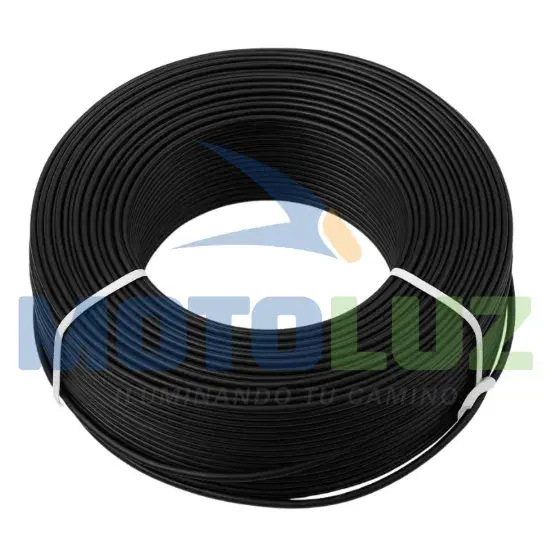 CABLE AUTOMOTRIZ GENERICO # 18 - NEGRO marca MOTOLUZ para moto | Moto Luz Perú