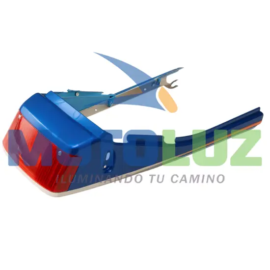 CARENADO POSTERIOR DE MOTO LINEAL GL - AZUL marca MOTOLUZ para moto | Moto Luz Perú