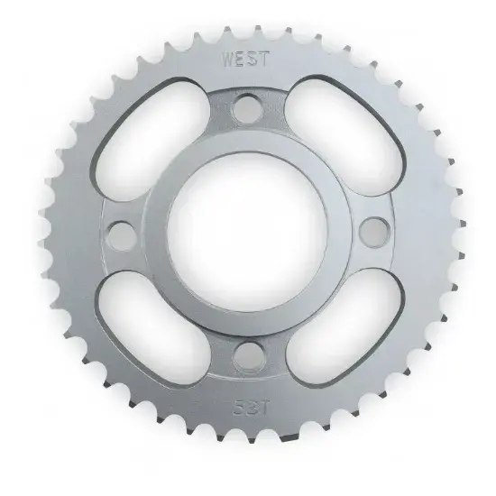 CATALINA DE 42 DIENTES CG PLANA - PASO 428 - MR&AB marca MOTOLUZ para moto | Moto Luz Perú