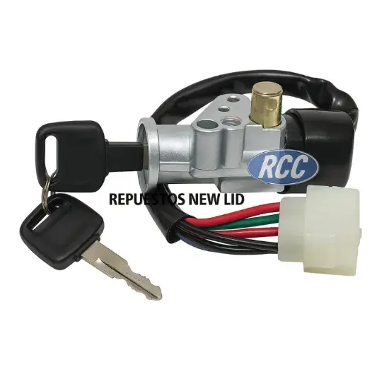 CHAPA DE CONTACTO C110 – 6 CABLES – RCC marca MOTOLUZ para moto | Moto Luz Perú