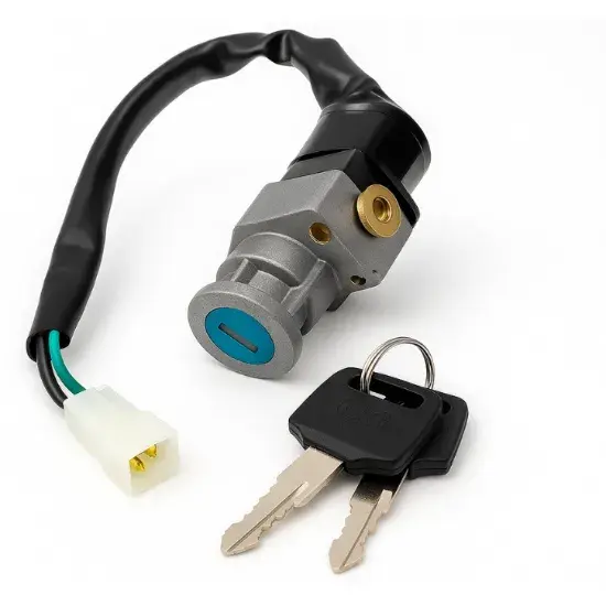 CHAPA DE CONTACTO C110 WV - 4 CABLES marca MOTOLUZ para moto | Moto Luz Perú