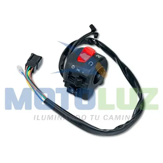 COMANDO DERECHO MODERNO MODELO WANXIN marca MOTOLUZ para moto | Moto Luz Perú