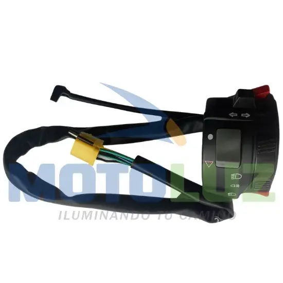 COMANDO IZQUIERDO MODERNO MODELOS WANXIN marca MOTOLUZ para moto | Moto Luz Perú