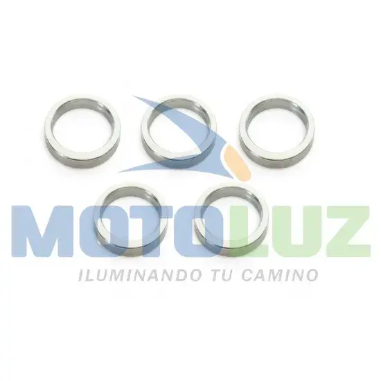 EMPAQUE DE ALBESTO PARA TUBO DE ESCAPE CG/GL marca MOTOLUZ para moto | Moto Luz Perú