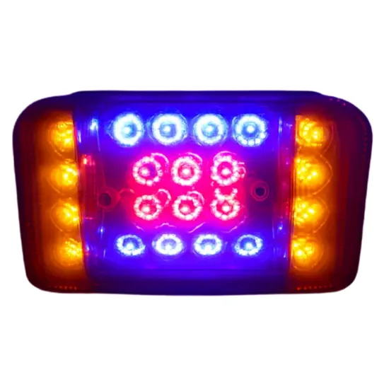 FARO POSTERIOR DE MOTOTTAXI GL - 22 LED CON FLASEO marca MOTOLUZ para moto | Moto Luz Perú