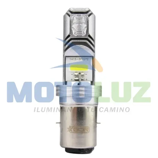 FOCO DELANTERO LED GL 8W+8W - 77MM marca MOTOLUZ para moto | Moto Luz Perú