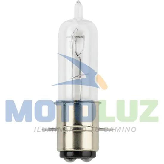 FOCO HALOGENO CG 12V – 35/35W marca MOTOLUZ para moto | Moto Luz Perú