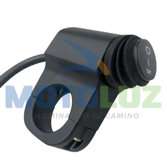 INTERRUPOR DE 3 GOLPES JLD10-1 marca MOTOLUZ para moto | Moto Luz Perú