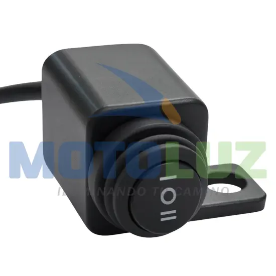 INTERRUPTOR B12 IZQUIERDO 3 GOLPES - 3 CABLES marca MOTOLUZ para moto | Moto Luz Perú