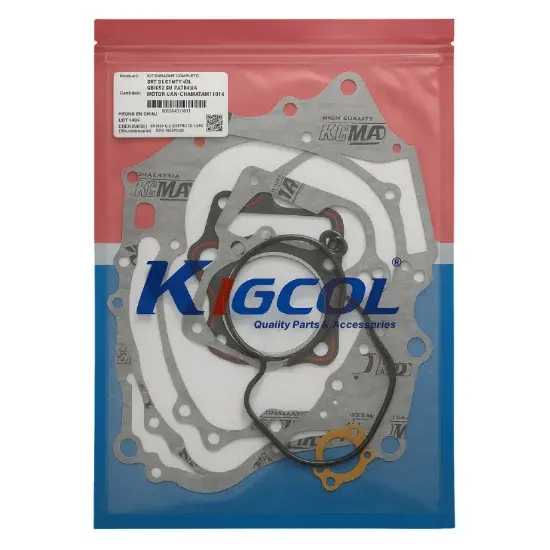 KIT DE EMPAQUE CABEZAL CG150 SIN RETENES DE VALVULA - KIGCOL marca MOTOLUZ para moto | Moto Luz Perú