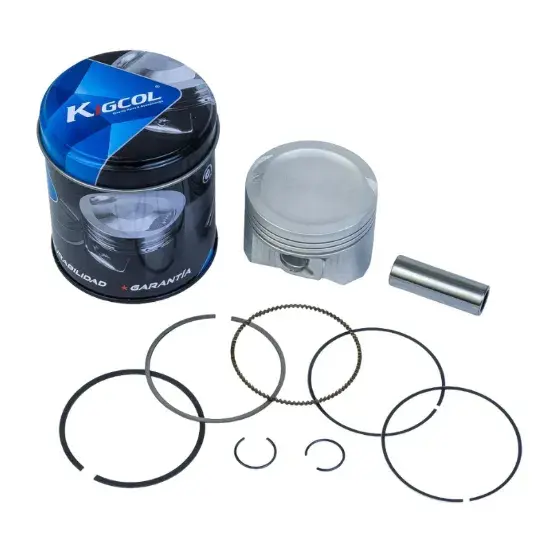KIT DE PISTON CG125 (56.5MM) - KIGCOL marca MOTOLUZ para moto | Moto Luz Perú