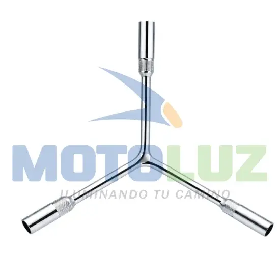 LLAVE "Y" (8-10-12) 3 EN 1 marca MOTOLUZ para moto | Moto Luz Perú