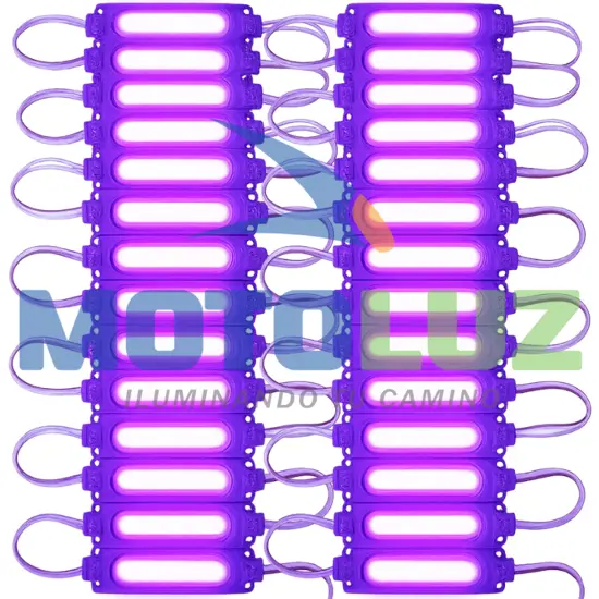 MÓDULO COB – 12V LILA marca MOTOLUZ para moto | Moto Luz Perú