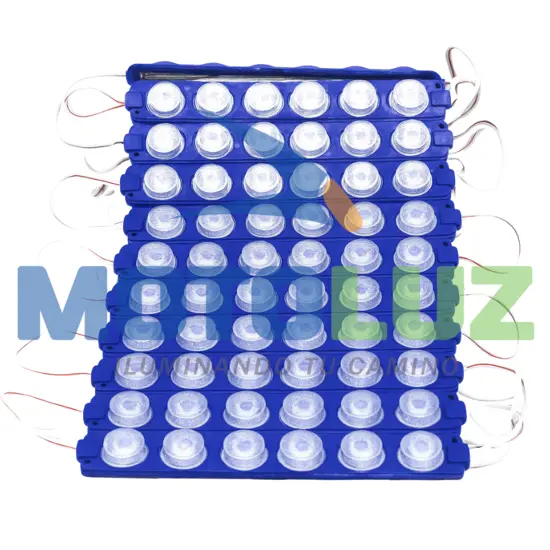 MODULOS DE 6 BOTONES AZUL - 12V marca MOTOLUZ para moto | Moto Luz Perú