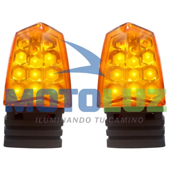 PAR DIRECCIONALES GL LED marca MOTOLUZ para moto | Moto Luz Perú
