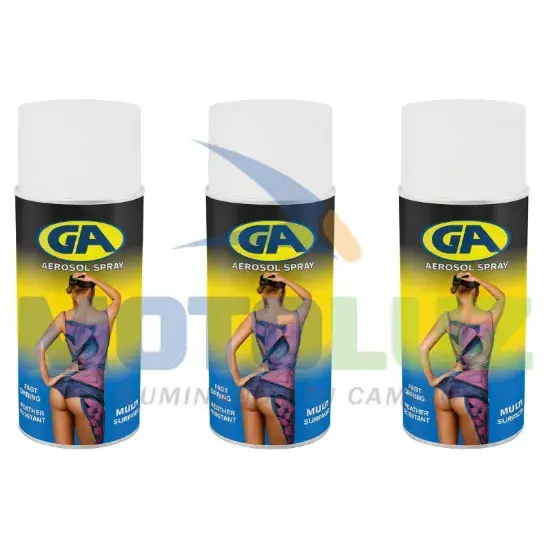 PINTURA EN SPRAY C&A marca MOTOLUZ para moto | Moto Luz Perú