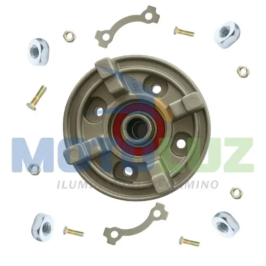 PORTA CATALINA XW125/150 CON RODAJA, RETEN, TOPE Y CON PERNOS marca MOTOLUZ para moto | Moto Luz Perú