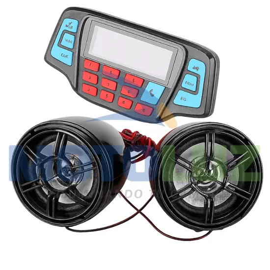 RADIO MP3 CON BLUETOOTH 518 marca MOTOLUZ para moto | Moto Luz Perú