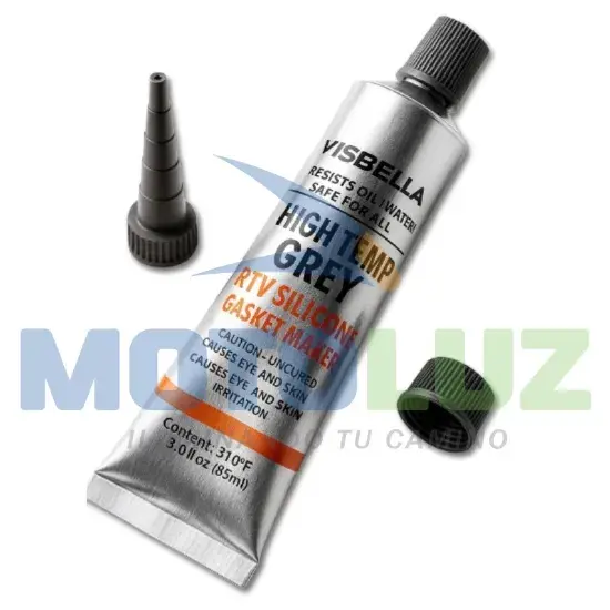 SILICONA DE MOTOR VISBELLA GREY 35G marca MOTOLUZ para moto | Moto Luz Perú