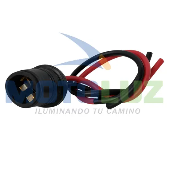 SOCKET T10 LÁGRIMA BASE NEGRA marca MOTOLUZ para moto | Moto Luz Perú