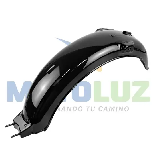 TAPABARRO POSTERIOR GL DE METAL COLOR NEGRO marca MOTOLUZ para moto | Moto Luz Perú