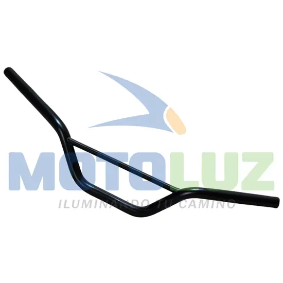 TIMON DE LA GY150 / BROS NEGRO CON SOPORTE marca MOTOLUZ para moto | Moto Luz Perú